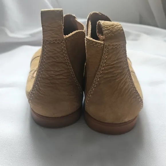 Kodiak Chelsea Leather Boots Low Rider Bootie Brown Pull On Round Toe Size 8