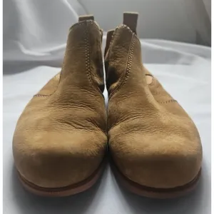 Kodiak Chelsea Leather Boots Low Rider Bootie Brown Pull On Round Toe Size 8