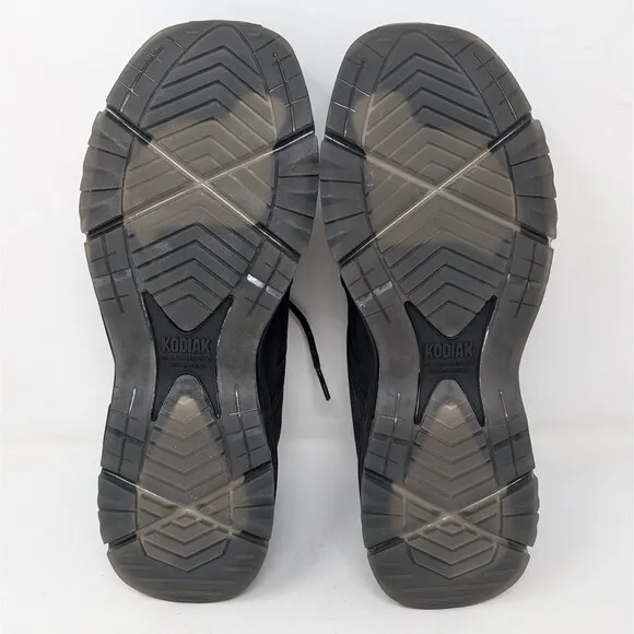 Kodiak LKT1 Composite Safety Toe Men's Size 7.5 Trail Sport Black Leather Shoes