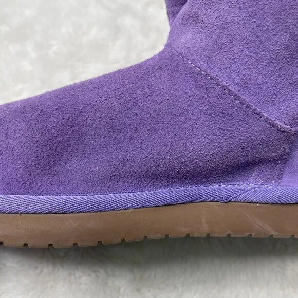 Koolaburra By UGG  #1107011 Kid's Purple Glitter Koola Star Mini Boots Size 5