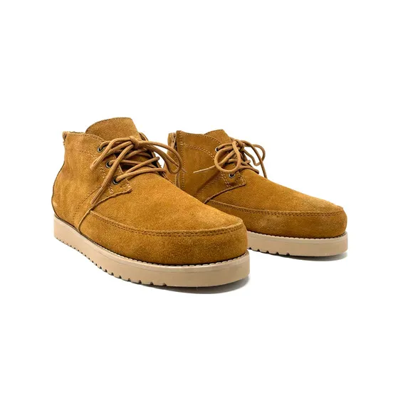 KOOLABURRA BY UGG ASAIAH BOOTS MEN'S SIZE 9 CHESTNUT 1122211 Faux Fur Shoes New