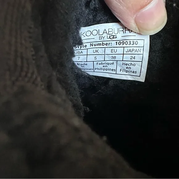 Koolaburra by UGG Victoria Black Suede Leather Side Bow Toddler Girl Short Boots