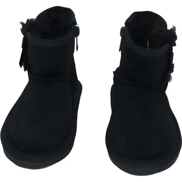 Koolaburra by UGG Victoria Mini Girls Fashion Boot Black 6 Toddler US