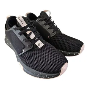 Kuru Atom Jet Black-Misty Lilac Women's Walking Shoes Size 7