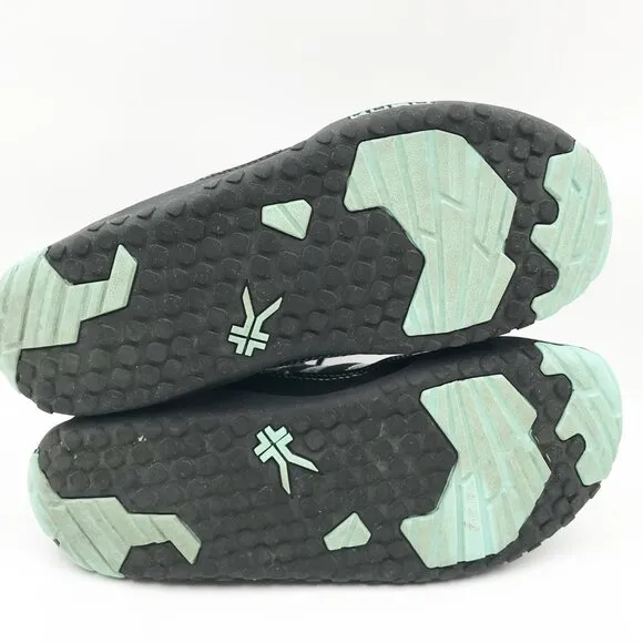 KURU Chicane Black Delirium Teal Black Orthotic Sneakers Shoes Womens 11 Wide