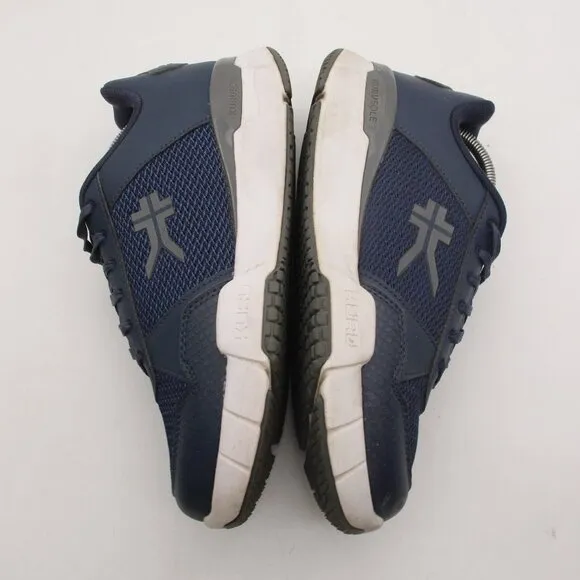 Kuru Quantum Shoes Men's 8.5 Blue Walking Running Athletic Sneakers