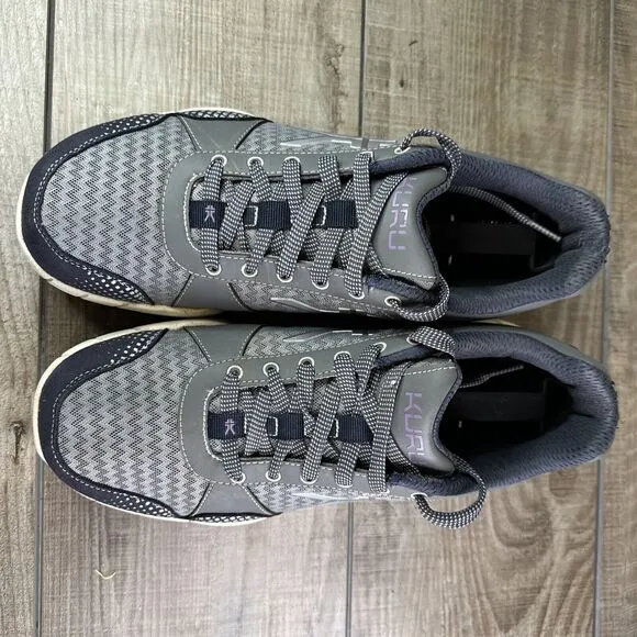 Kuru Quantum Women's SIze 11.5 Wide Comfort Running Shoes Lavender Gray