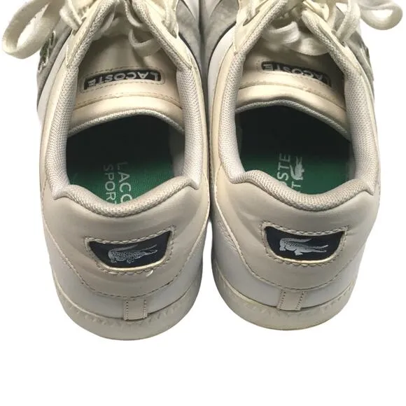 Lacoste Shoes Graduate Evo GRV Trainers Sneaker White Men's 10 Sport Tennis Shoe