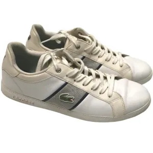 Lacoste Shoes Graduate Evo GRV Trainers Sneaker White Men's 10 Sport Tennis Shoe