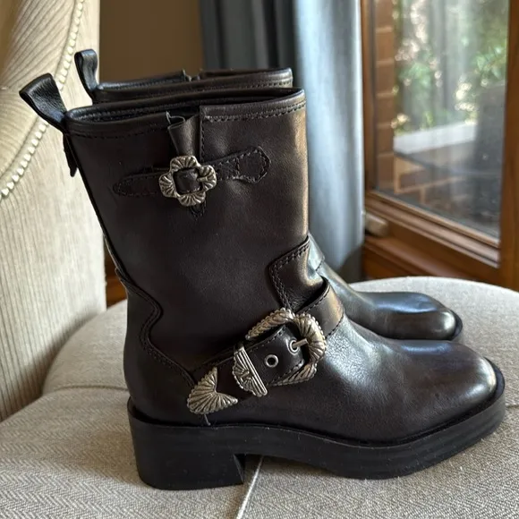 Larroude Leather Boots