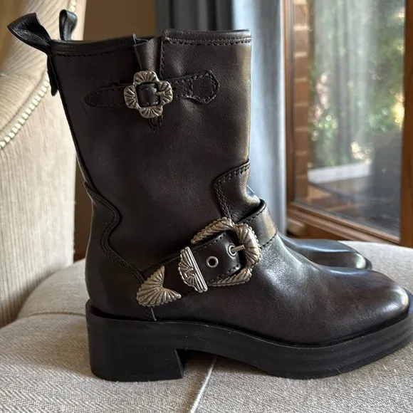 Larroude Leather Boots