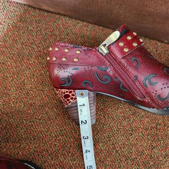 L`Artiste Kacielou Shoes in Mahogany EU 37