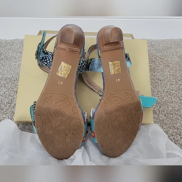 L'ATISTE Women's Multicolor Sandals