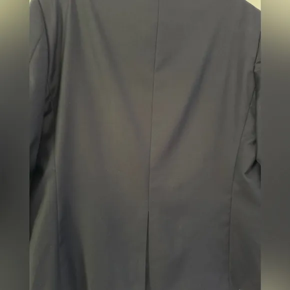 Lauren Ralph Lauren Navy Wool Blazer 42S Gold Button Jacket Sport Coat Short
