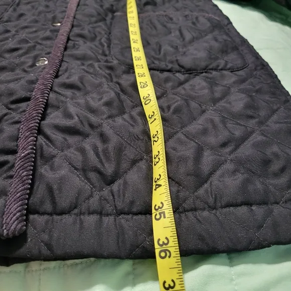 Lauren Ralph Lauren Quilted Jacket Long Coat Soft Shell Anorak Lightweight