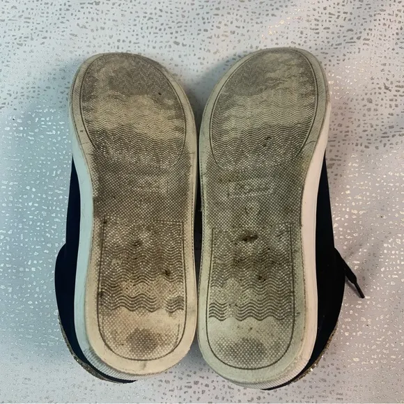 LEOPARD STUD Fashion Sneaker Faux Leather Suede