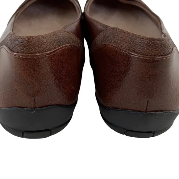 Life Stride Brown Ballet Shoes