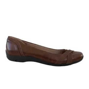 Life Stride Brown Ballet Shoes