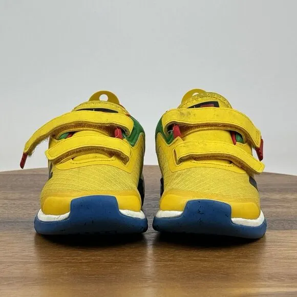 Little‎ Kids Adidas Lego Sport CF Limited Equipment Yellow Sneakers Shoes Size 7