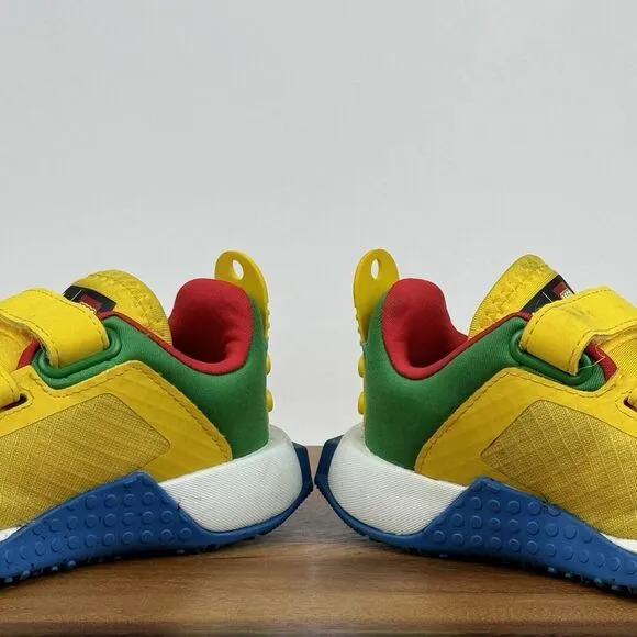 Little‎ Kids Adidas Lego Sport CF Limited Equipment Yellow Sneakers Shoes Size 7