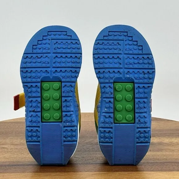 Little‎ Kids Adidas Lego Sport CF Limited Equipment Yellow Sneakers Shoes Size 7