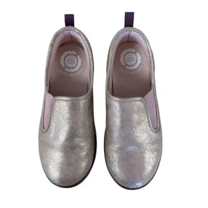 Livie &amp; Luca Ridge ECO Rose Pink Metallic Slip On Sneaker Shoes Nice Size 2 EUC