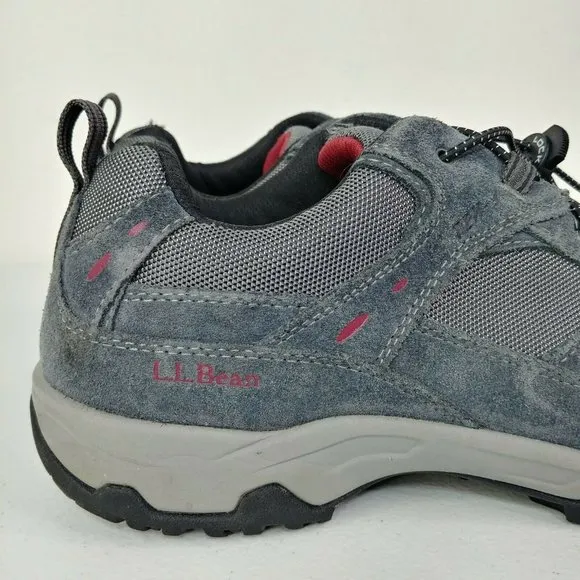 LL Bean Hiking / Walking Low Shoes Trail 4 Men's Size 11 M Dark Grey Col…