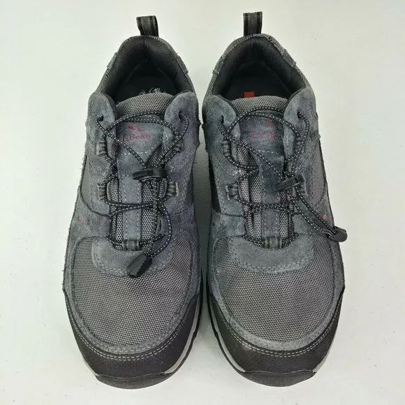LL Bean Hiking / Walking Low Shoes Trail 4 Men's Size 11 M Dark Grey Col…