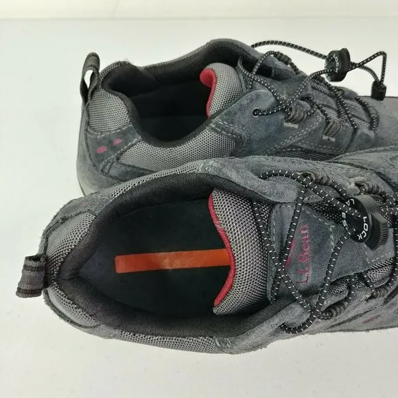 LL Bean Hiking / Walking Low Shoes Trail 4 Men's Size 11 M Dark Grey Col…