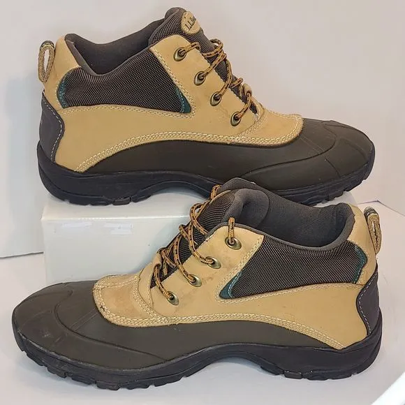 L.L. Bean Men's (13M) Brown Tan TEK 2.5 Storm Chaser Waterproof Ankle Duck Boots