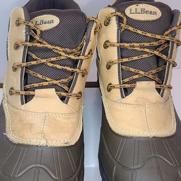 L.L. Bean Men's (13M) Brown Tan TEK 2.5 Storm Chaser Waterproof Ankle Duck Boots