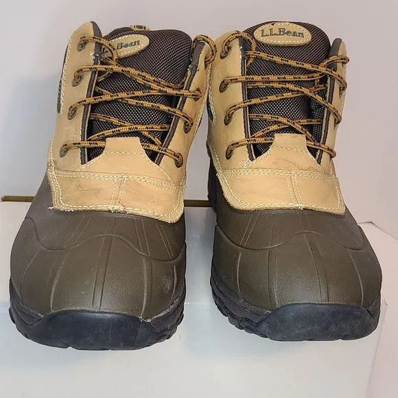 L.L. Bean Men's (13M) Brown Tan TEK 2.5 Storm Chaser Waterproof Ankle Duck Boots