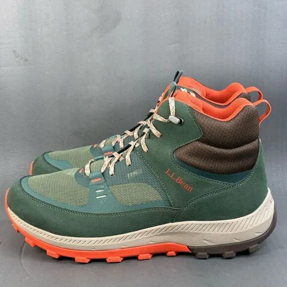 L.L.Bean Men's Access Mid Sneaker Hiker Boot shoes size 13 New