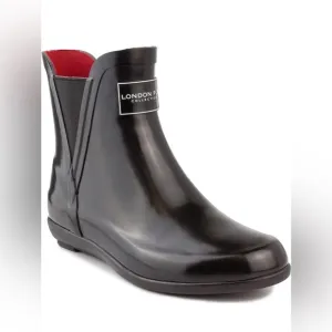 LONDON FOG Women's Piccadilly Rain Boot