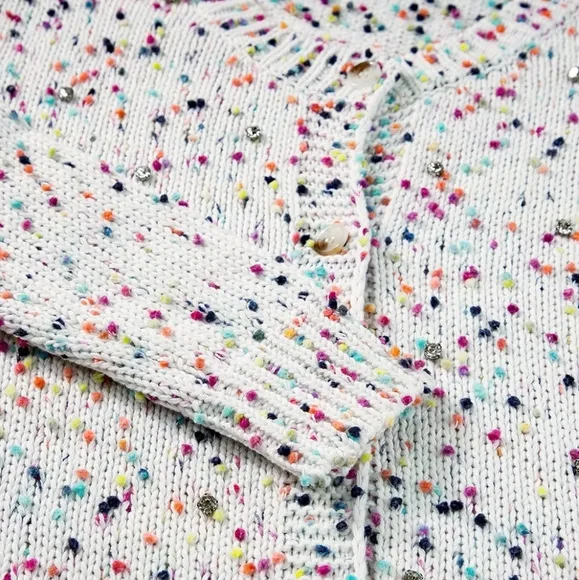 Lottie Confetti Cardigan - Black