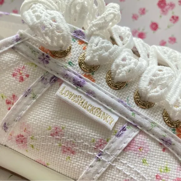 LoveShackFancy x Superga 2750 Flower Mix Sneakers