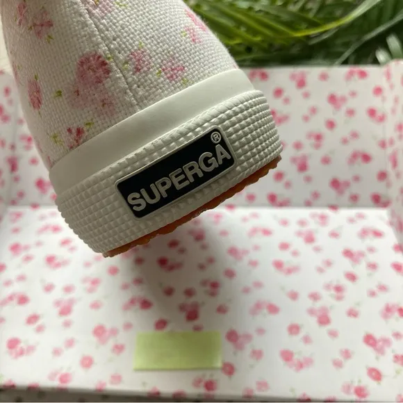 LoveShackFancy x Superga 2750 Flower Mix Sneakers
