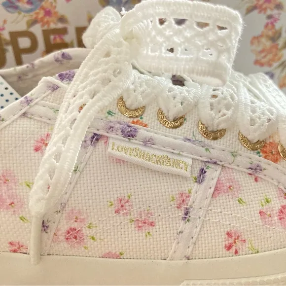 LoveShackFancy x Superga 2750 Flower Mix Sneakers