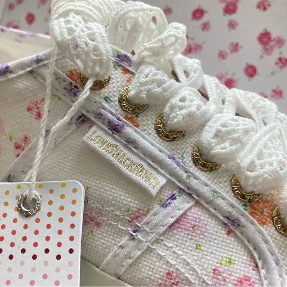 LoveShackFancy x Superga 2750 Flower Mix Sneakers
