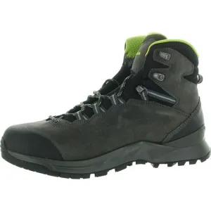 LOWA Boots Mens EXPLORER II GTX MID Black Lugged Sole Hiking Boots New