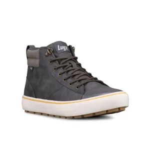 LUGZ Mens Gray Heel Pull-Tab Rubber Toe Cap Key Toe Platform Sneakers Shoes 7.5