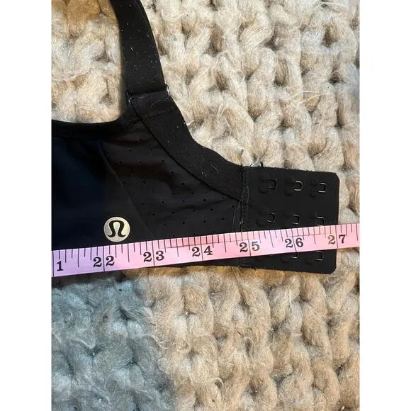Lululemon bra black size 32DD lot of 2