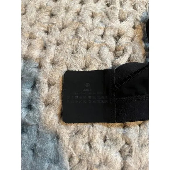 Lululemon bra black size 32DD lot of 2