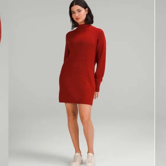Lululemon Merino Wool-Blend Knit Dress