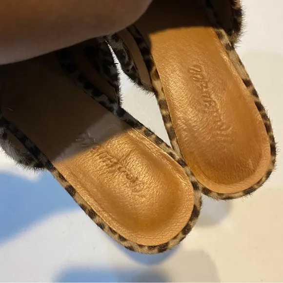 MADEWELL Ruby Clog in Dotted Calf Hair Shoes