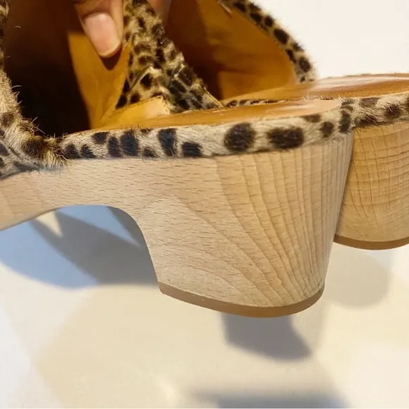 MADEWELL Ruby Clog in Dotted Calf Hair Shoes