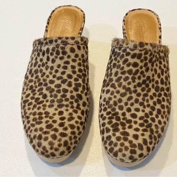 MADEWELL Ruby Clog in Dotted Calf Hair Shoes