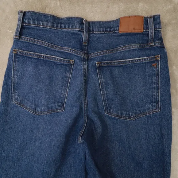Madewell Women's Balloon Medium Wash High Rise Denim Jeans size 30