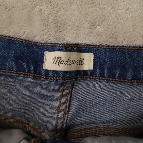 Madewell Women's Balloon Medium Wash High Rise Denim Jeans size 30