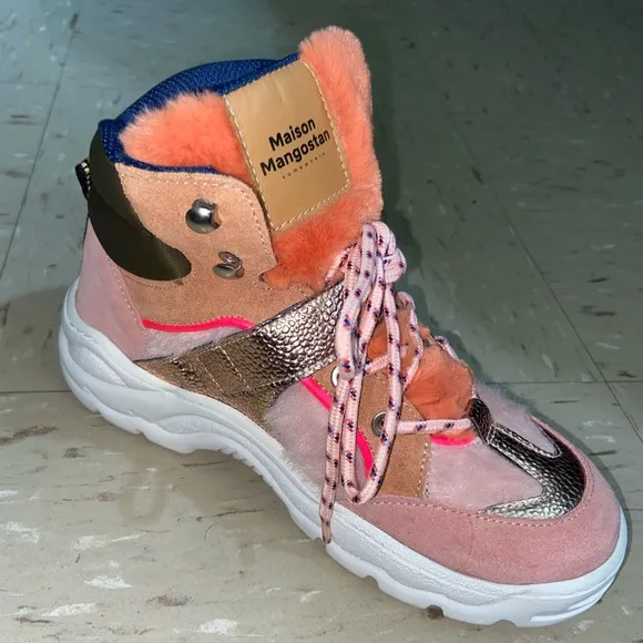 Maison Mangostan Kids Pink Shoes (UNWORN)